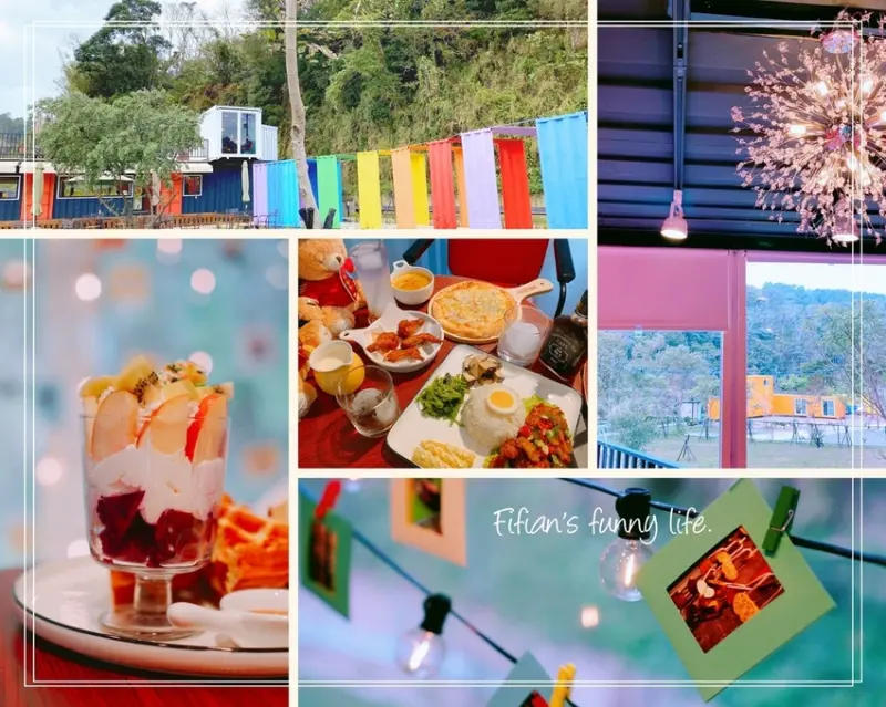 | 新竹峨眉 | 貨櫃89咖啡 超好拍彩虹貨櫃屋 台三線旁89KM IG網紅打卡新景點