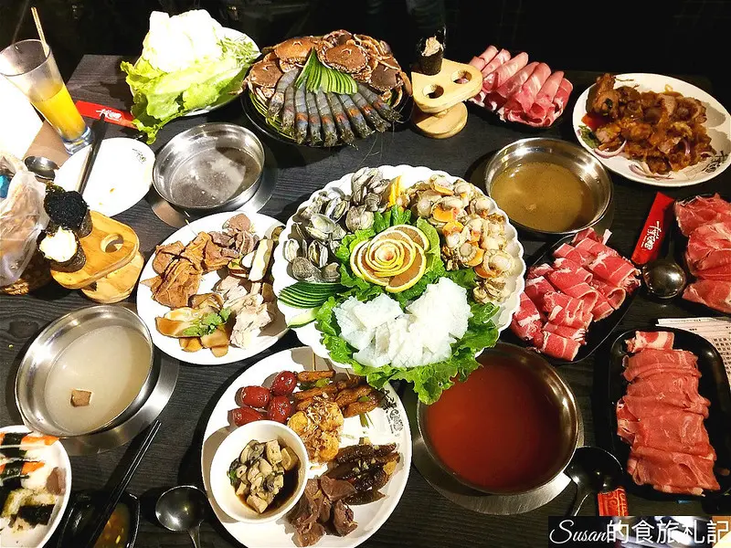 千葉火鍋三重尊賢店2020最新菜單，愛吃海鮮的朋友千萬不要錯過 三重火鍋 火鍋吃到飽