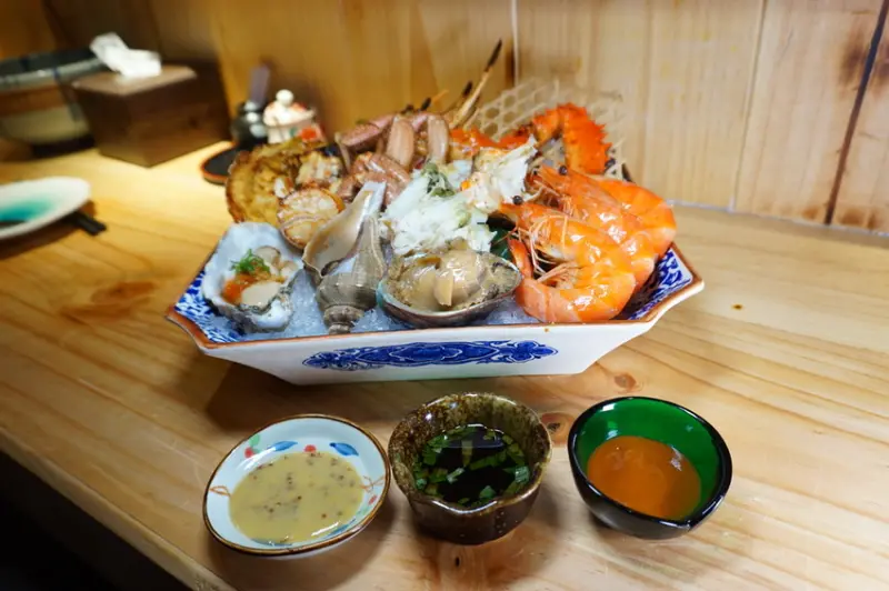 [台北無菜單料理] 安東建一水產- 歐式海鮮盤 x 日式精緻呈現/ 活海產一次全滿足/ 台北無菜單料理/ 台北懷石料理推薦