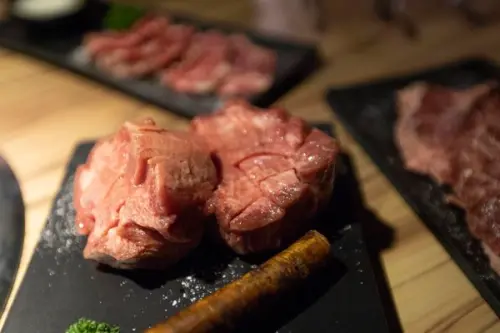 大股熟成燒肉專門 - 開花的厚切牛舌