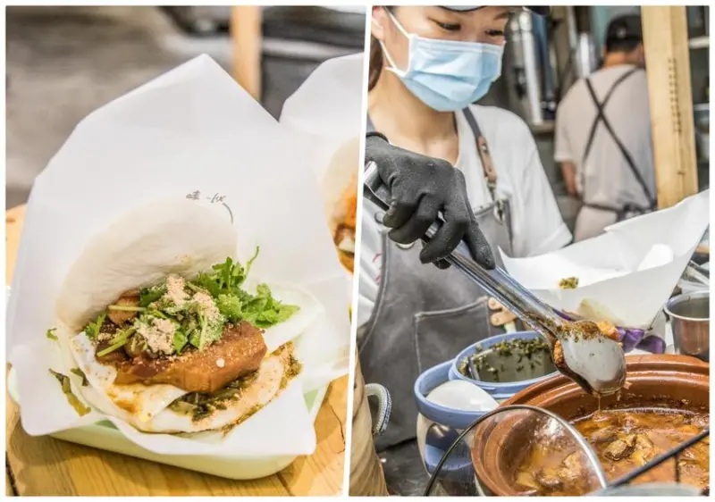 [桃園蘆竹]刈包也飄文青氣息！？爆滿內餡大口滿足！刈起吃包 - 大手牽小手。玩樂趣