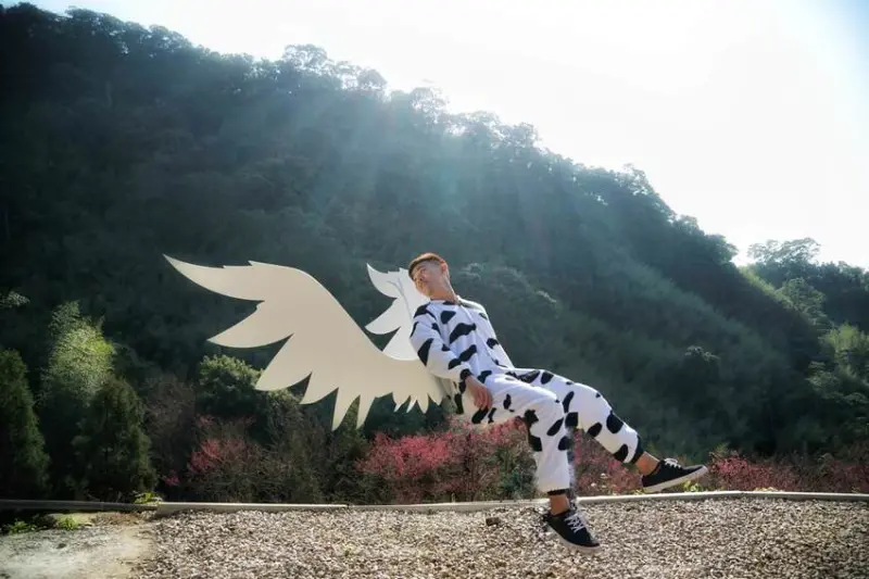 桃園新景點。翠墨莊園│賞櫻花熱門景點，寒假春節必排行程，日本和服體驗 - 黑皮的旅遊筆記