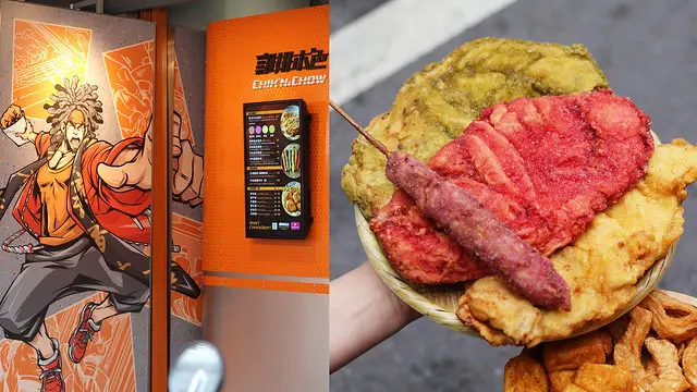 台中美食｜雞排本色霧峰總店-超夯雞排界馬卡龍，主打彩色雞排