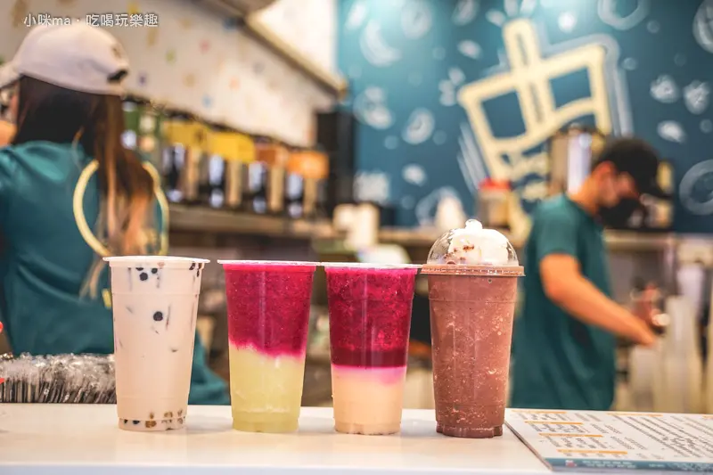 茶顏果色 | 現打果汁、冰沙 口感絕佳。珍珠mix芋圓 雙Qㄋㄟㄋㄟ迸出新滋味。現烤甜甜圈也好誘人。興南夜市。捷運南勢角站