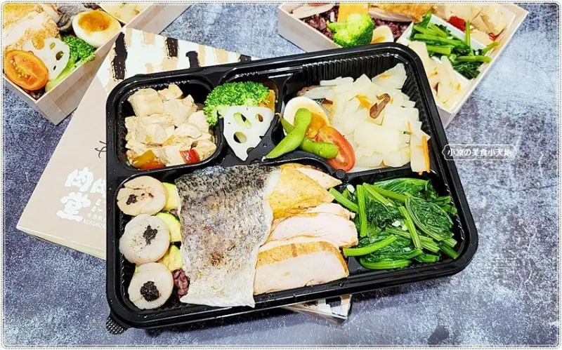 台中精緻海陸三拼便當，健康少油又均衡，疫情期間也能放心吃飽！