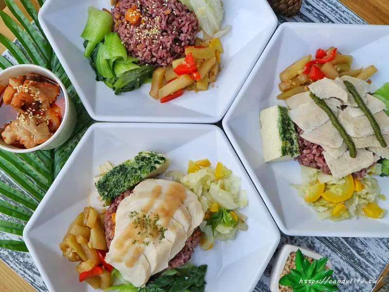 芙音勒 Food in Love│台中低卡便當推薦，品項超多，內用還有暖暖湯品喝到飽！