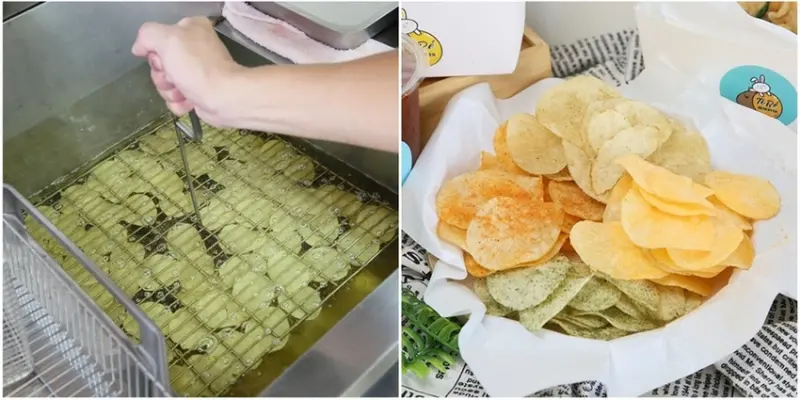 【台南美食】全台唯一馬鈴薯現切現炸洋芋片專賣！還有多達八種口味可任搭：兔彼炸物 - 熱血玩台南。跳躍新世界