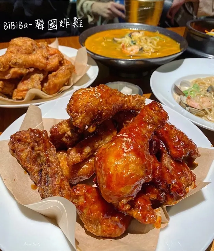 | 高雄美食 |超好吃的韓式炸雞/酥脆可口最愛醬油口味/BiBiBa-韓國炸雞