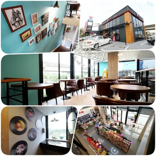 ▋宜蘭景點 ▋鐵道迷必追！看火車喝咖啡，有設計感的萊爾富廣進店，讓人好想去參觀喔！