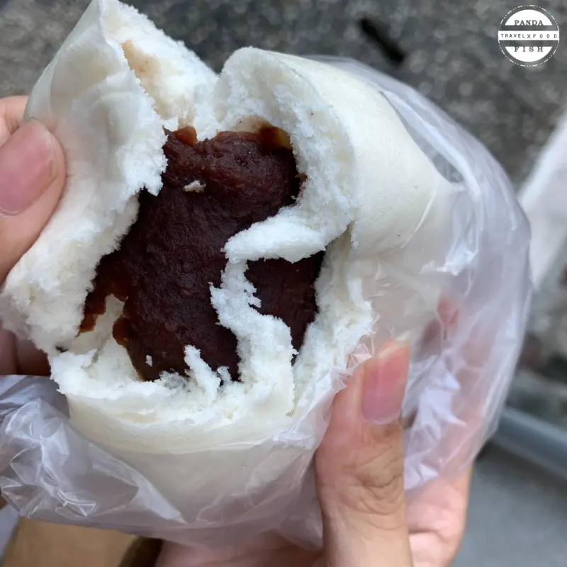 「桃園美食」大溪宜蘭包仔。超平價10元包子，用料實在，芋頭愛好者別錯過芋泥包