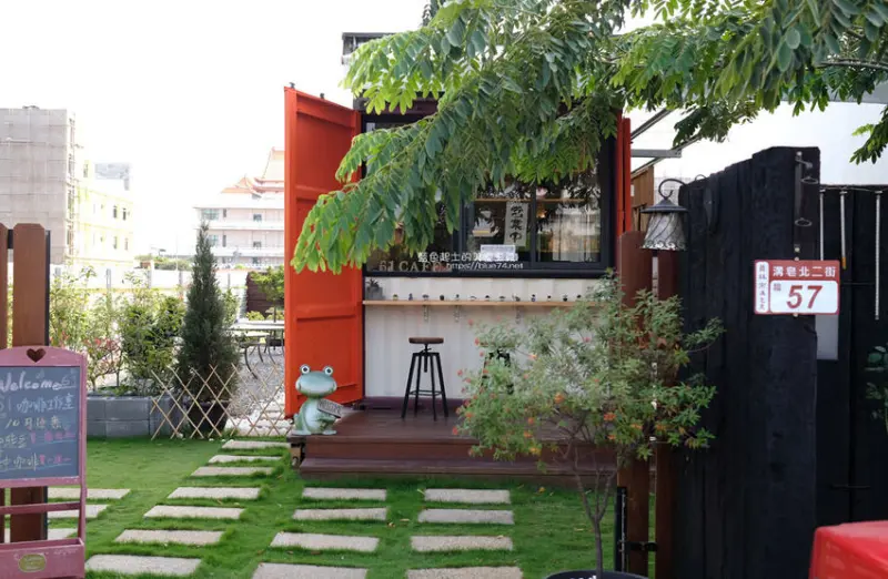 彰化員林│六壹咖啡工作室-自家烘焙貨櫃咖啡屋，皇潮鼎宴停車場後方巷內 - 藍色起士的美食主義