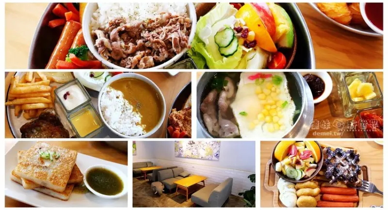 桃園大溪區美食推薦【濰克早午餐-桃園大溪店】南臺灣知名│超大份量高人氣│盤式早午專家 - 德妹看新世界