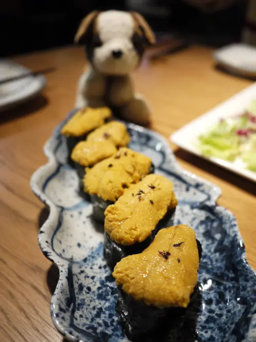 炙aburi 居食創作料理-超綿密海膽軍艦壽司