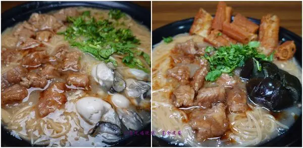 桃園排隊小吃/食尚玩家推薦美食【無敵號赤肉大腸蚵仔麵線】入味滷大腸/東石鮮蚵/大骰子般赤肉塊~料多味美!#港式麵線口味獨特有創意~無違和感!這一味我喜歡(食記&菜單)