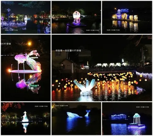 『台南。鹽水月津港』～2020賞花燈／鹽水蜂炮