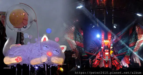 【活動】2020台北燈節│9公尺白貓與泡泡鼠西門町紅樓前躲貓貓，展風神台味開唱