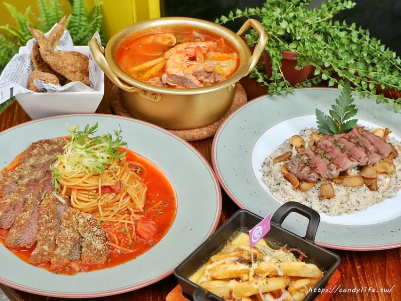 聚一波GEP│超特別馬路工業風餐廳，隱身在巷弄中的義大利麵，學生百元有找！