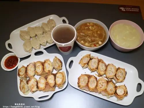 【 新北板橋區】板橋/樹林美食『有煎餃子館-板橋金門店』#蒸餃/煎餃都非常可口#韭黃蝦一尾能吃到一整尾蝦蝦
