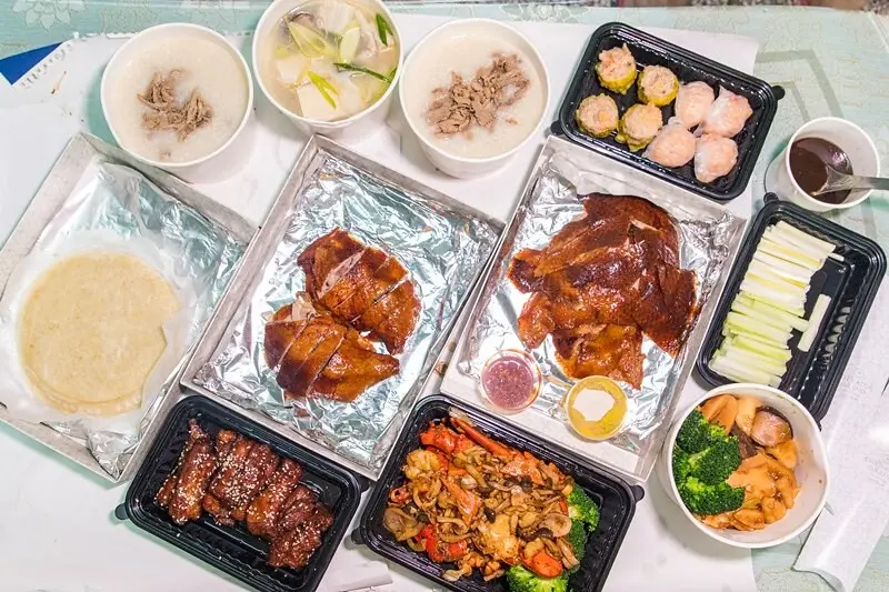 【台北米其林飯店烤鴨外帶】辰園經典廣式片皮鴨外帶、外送.飯店米其林大餐家裡輕鬆享用