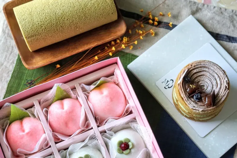 【季節限定 。樂天抹茶季大賞／食感旅程法式手工烘焙／來一場櫻花雨下的抹茶之戀】