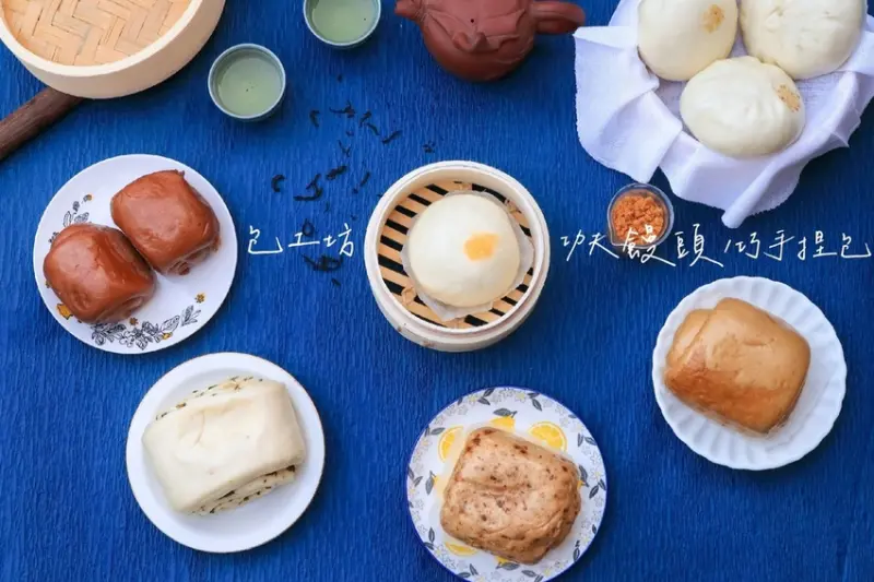 【台南中西區美食】包工坊功夫饅頭x巧手捏包：每日新鮮出爐多種口味饅頭、包子。