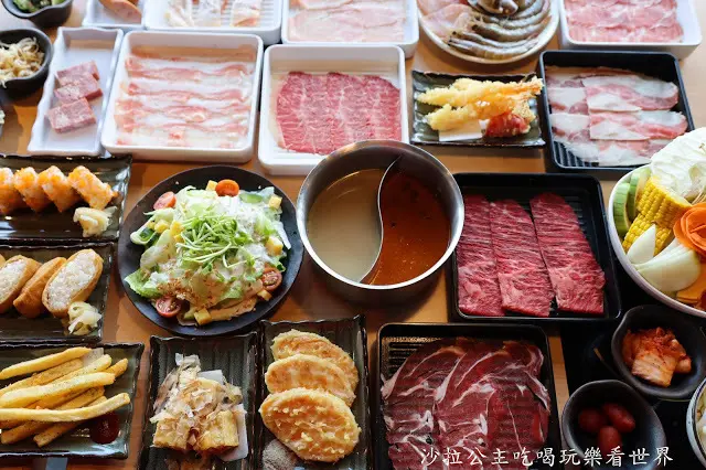 台北火鍋吃到飽『SHABUSATO涮鍋里(大直ATT店)』特製獨享餐99元起/甜點飲料自助吧169元/捷運劍南路站