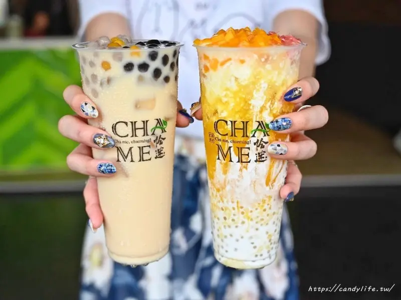 CHA ME 恰迷紅茶專家│火熱Q罩杯在這裡！還有季節限定楊枝甘露，料多到不行！喝完超有飽足感～