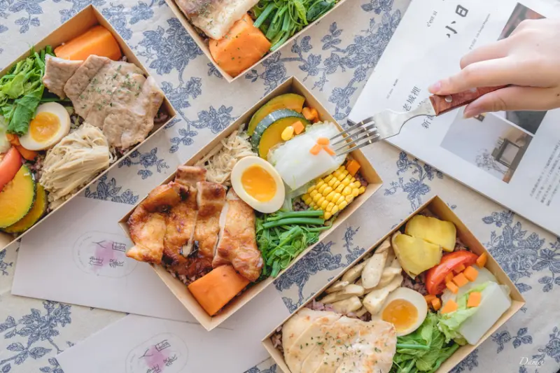 高雄左營｜健人餐廚-每餐只限量供應100份，高雄最美的健康餐盒店