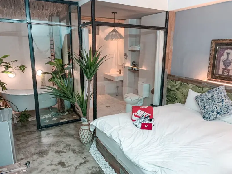 花蓮《費斯玻璃屋》網美民宿 一秒來到巴厘島