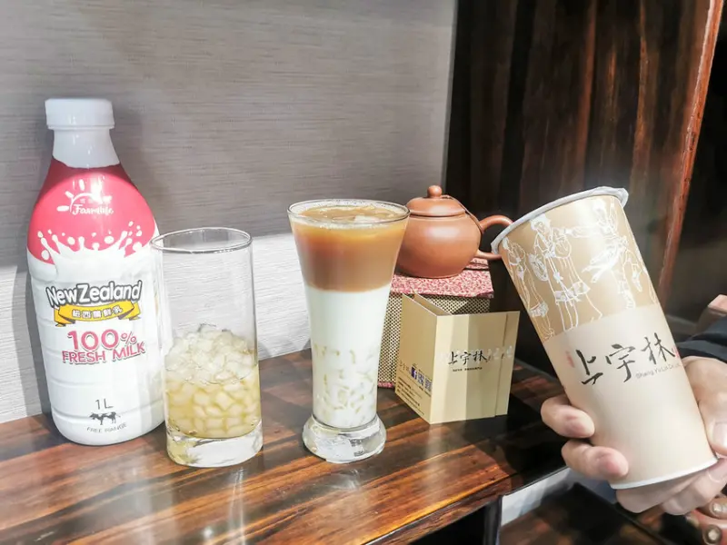 (裕民夜市)板橋飲品推薦-上宇林板橋裕民店,必點招牌手工粉角Q彈口感很迷人,外帶,外送服務