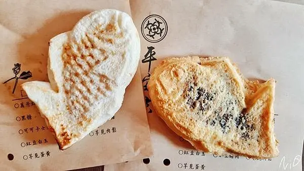 [嘉義西區]平安京鯛魚燒。薄皮 × 白Q × 可頌鯛魚燒。