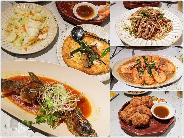 【新北板橋美食】丰禾日麗(板橋環球店)，各式經典台菜道道美味，必吃功夫芋泥雞，下次家庭聚餐就選這!