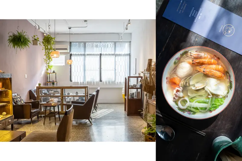 | 高雄，鼓山區 | R512x好好吃頓飯。老宅鍋燒麵、甜點咖啡店的另一種詮釋 |