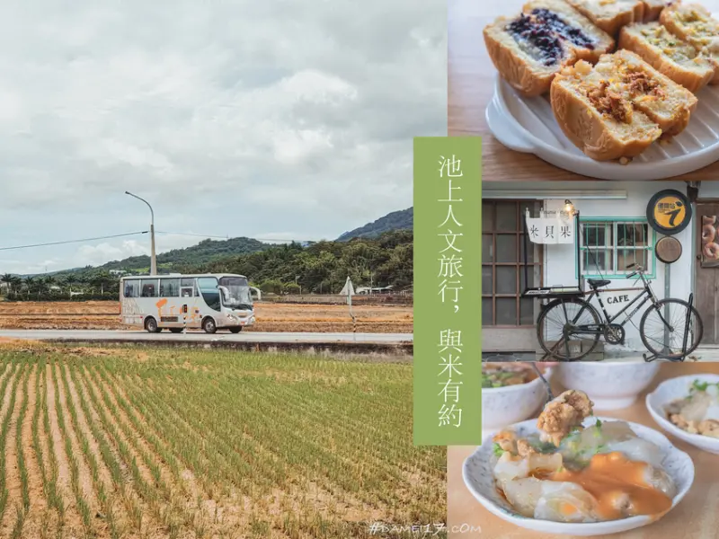 台東懶人包｜池上2天1夜人文旅行，與米有約