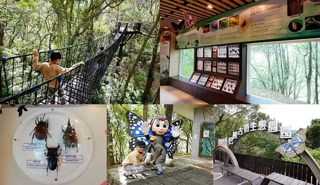 拉拉山親子旅遊景點 ▶ 巴陵古道生態園區 ▶ 蝴蝶館、甲蟲館、闊葉林館、地質館、幽靜步道 拉拉山免費旅遊景點、親子景點、假日好去處!
