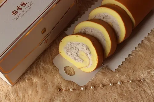 [彰化/鹿港鎮]稻香緣｜招牌黃金蛋糕｜黃金芋泥捲｜鹿港伴手禮｜鹿港老街必買｜芋頭控