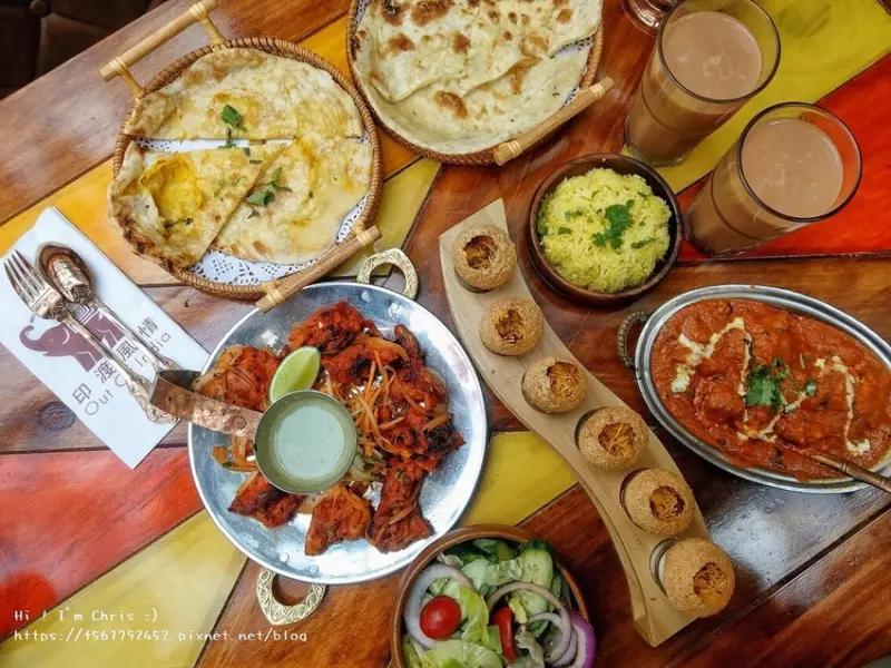 【台北異國料理】不用坐飛機7個小時到印度，就能吃到道地的印度料理-印渡風情(慶城店) /台北印度料理推薦/南京復興站美食推薦/南京復興站餐廳推薦/慶城街美食推薦