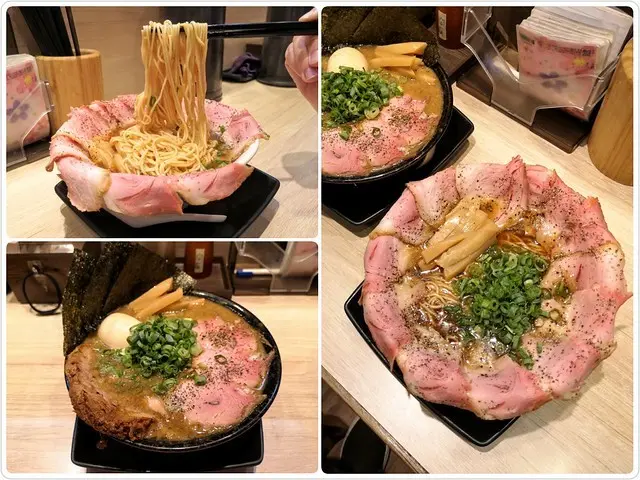 【新北板橋美食】双豚ラーメン，清湯醬油叉燒拉麵-滿滿肉量吃的好過癮，還可免費續麵一次!