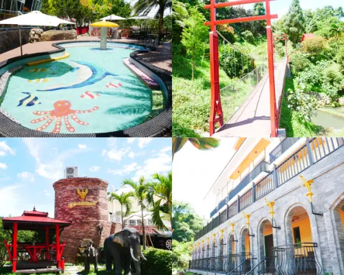 秒飛泰國玩水，桂林映象會館，戲水池.沙坑.約會.聚會.雲林古坑親子景點/鄰近苦苓腳步道＆桂林落羽松