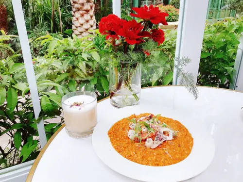 ||吃。台北|| 極度浪漫Super XOXO 歐洲庭園夢幻玻璃屋 餐點也好吃