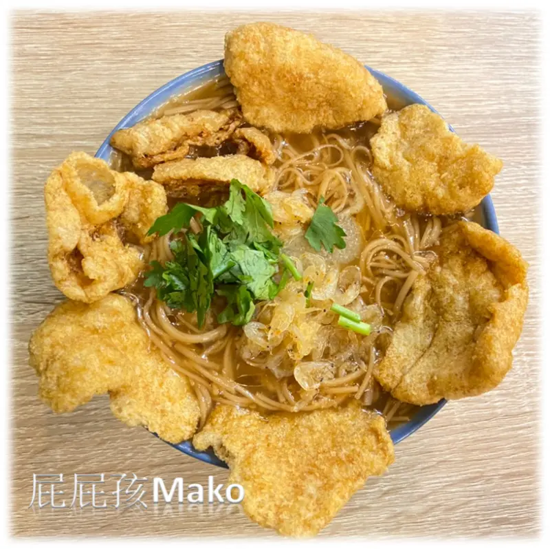 【三重美食】剛開幕立馬登上熱搜_男子漢麵線_巷弄內的排隊美食如花一般的麵線