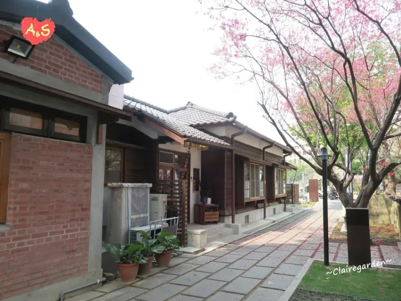 桃園 中壢 壢景町~一秒到日本，美麗櫻花及日式木造建築