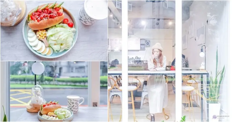 新北林口美食-時光，食光cafe-清新簡約風格平價不限時早午餐 咖啡廳/林口outlet周邊美食