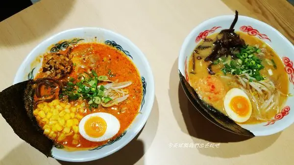 北海道拉麵館。真的不用飛日本了.來麗寶outlet也可以吃到道地拉麵