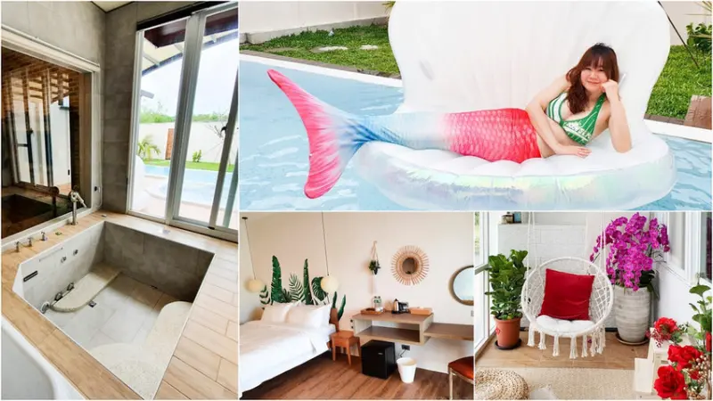 【墾丁住宿推薦】阿爾法Alpha villa 夢醒森林 女孩專屬 實現美人魚公主夢 享受氣泡牛奶浴&超音波按摩SPA