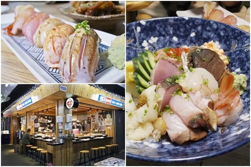 【好食分享】新竹東門市場,日本料理美食推薦,八庵魚河岸一代目,超狂的刺身、握壽司專門店