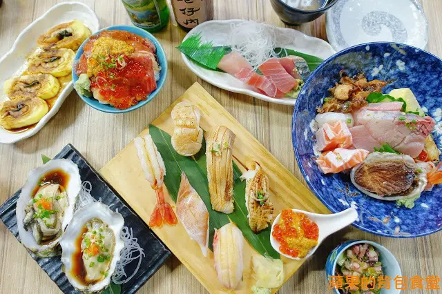 [食記] 新竹東區-八庵魚河岸一代目 高級秋田和牛刺身三寶飯 比目魚鰭邊肉 日本真鯛 大Size握壽司 食材新鮮選擇多樣 新竹美食