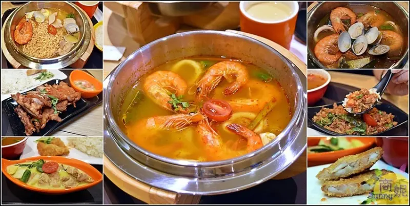 曼谷泰式料理第一品牌海外獨家授權店台中新開幕【䳉泱宮】泰式套餐親民價格新登場!@商妮吃喝遊樂