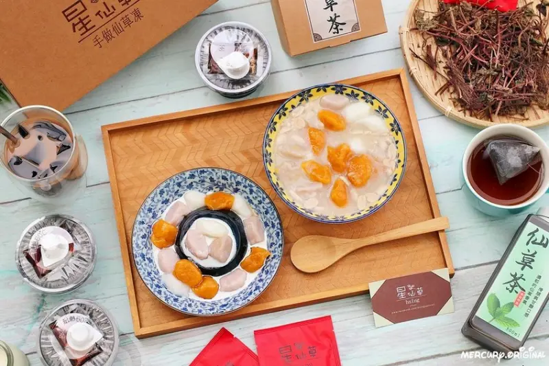 苗栗秘境甜點在家吃！傳承阿婆60年古早老手藝，自製大碗爆料綜合芋圓仙草凍