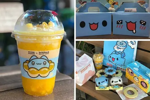 （2021新品）必搶！Mister Donut聯名貓貓蟲咖波～純手工款角色造型甜甜圈＋限量週邊！沒排隊可是吃不到！